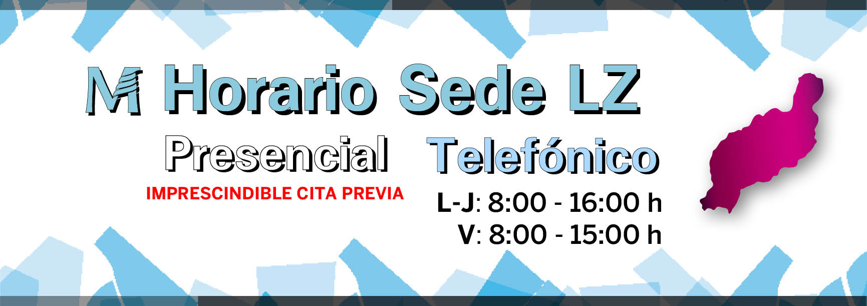 Horario presencial/telefónico LZ